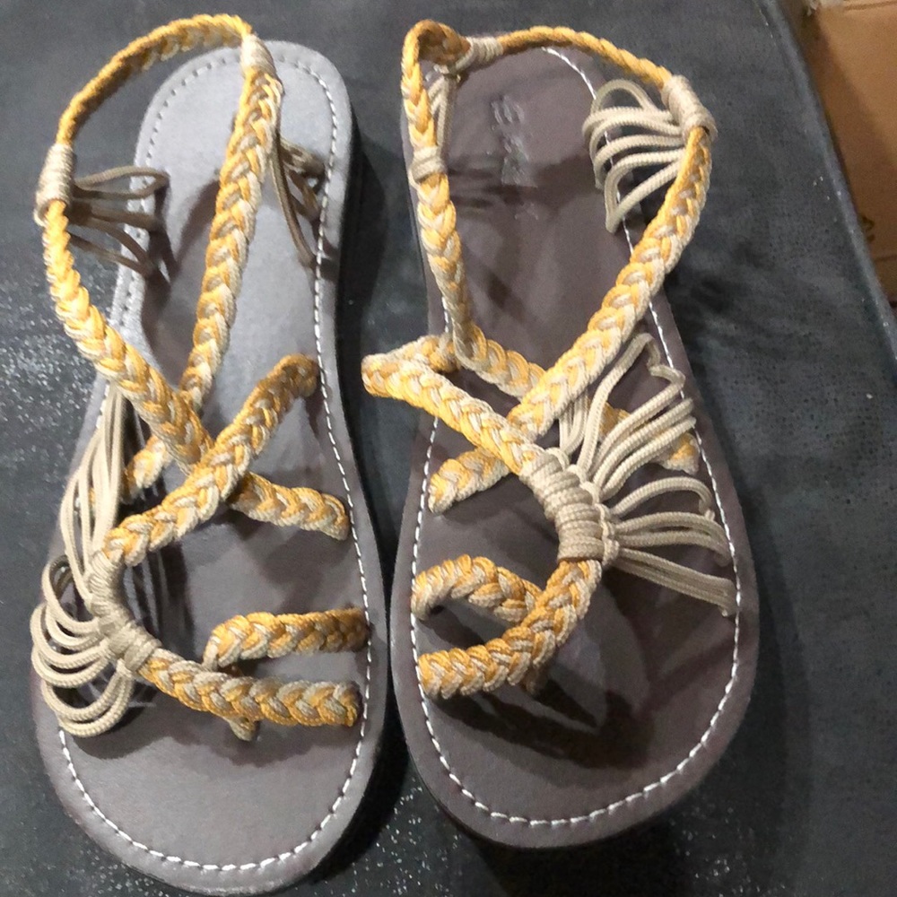 EVERELAX WOMEN SCRAPPY-ARCH SUPPORTS FLIP FLOP SANDALS 8.5 or 9-US